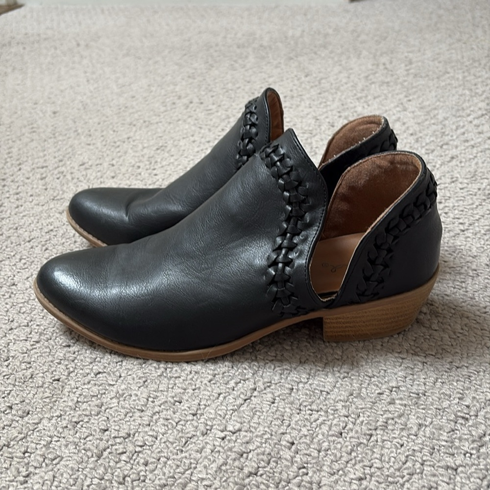 Qupid black booties - Picture 2 of 5